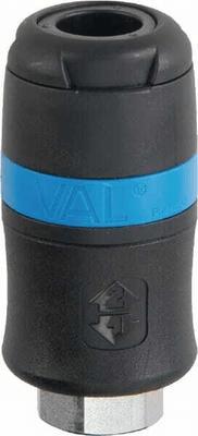 Pièces agricoles - Pièce pneumatique - Racc.rapide filet fem. BSP3/8"