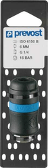 Pièces agricoles - Pièce pneumatique - Raccord rap. sécu fem BSP1/2"