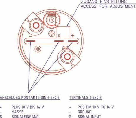 Pièces agricoles - Eclairage - Compte-tours 0-4000 tr/min 12/24V Ø52