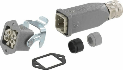 Pièces agricoles - Electricité - Connecteur cpl., encastré 5P
