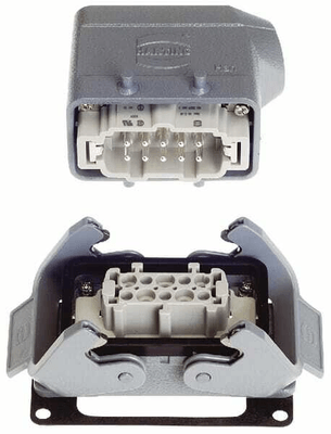 Pièces agricoles - Electricité - Connecteur cpl., encastré 10P