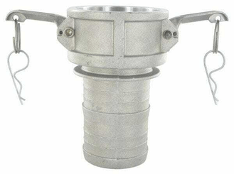 Pièces agricoles - Hydraulique - Extrémité de tuyau Camlock Type C 3" en aluminium