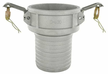 Pièces agricoles - Hydraulique - Extrémité de tuyau Camlock Type C 4" en aluminium