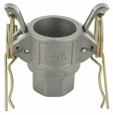 Pièces agricoles - Hydraulique - Camlock Type D 3/4" filetage femelle en aluminium