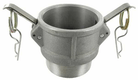 Camlock Type B 2-1/2" filetage mâle en aluminium