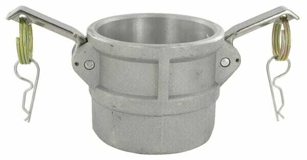 Pièces agricoles - Hydraulique - Camlock Type D 3" filetage femelle en aluminium