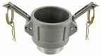 Camlock Type B 2" filetage mâle en aluminium