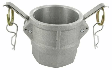 Pièces agricoles - Hydraulique - Camlock Type D 2 1/2" filetage femelle en aluminium