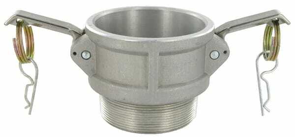 Pièces agricoles - Hydraulique - Camlock Type B filetage mâle 3" aluminium
