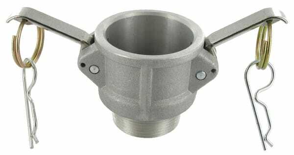 Pièces agricoles - Hydraulique - Camlock Type B 1-1/2" filetage mâle en aluminium