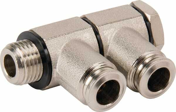 Pièces agricoles - Pièce pneumatique - Raccord enfichable L 6x1/8"