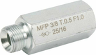 Valve de flexible de frein 3/8" 30L T=1 mm