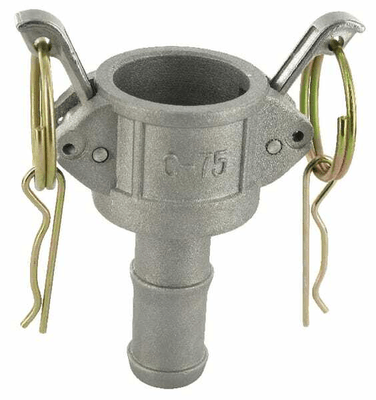Pièces agricoles - Hydraulique - Embout de tuyau Camlock Type C 3/4" en aluminium