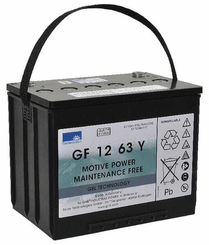 Pièces agricoles - Eclairage - Batterie 12V 70(C20)/63.0Ah(C5) Gel solaire