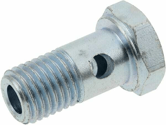 Pièces agricoles - Hydraulique - Vis creuse carburant M10x1,25