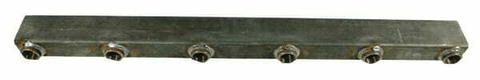 Bâti de dents 990mm - 6 douilles