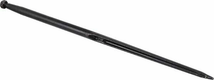 Dents de chargeur droites, double section en T 42x1200mm, pointe avec écrou M28x1.5mm, rouge