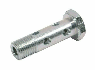Pièces agricoles - Hydraulique - Boulon banjo 1/4" BSP double