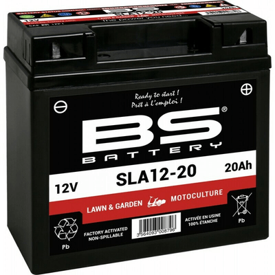 Pièces Quad & Motos - Electrique - Batterie BS BATTERY SLA sans entretien activée usine - SLA12-20