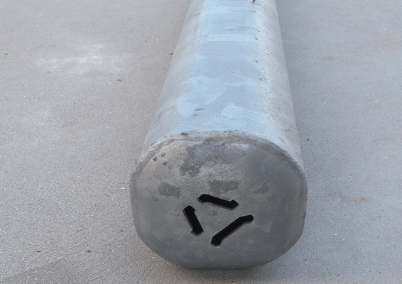 Materiels - Matériel d'élevage - autre - POTEAU TREFLE NU D.102MM L.2.13M