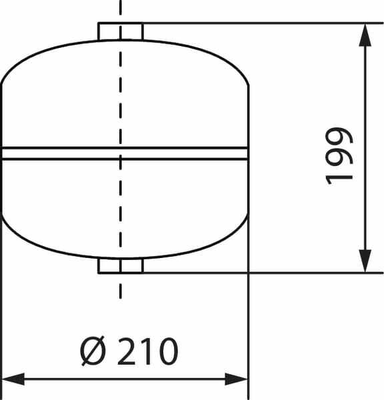 Pièces agricoles - Pièce pneumatique - Petit réservoir d'air