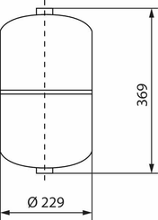 Pièces agricoles - Pièce pneumatique - Petit réservoir d'air