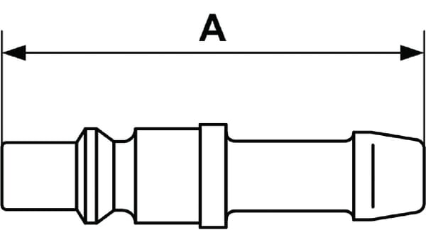 Pièces agricoles - Pièce pneumatique - Raccord rapide à sertir 10mm