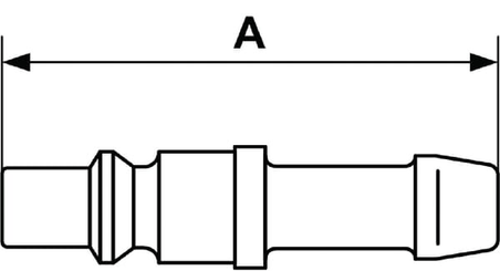 Pièces agricoles - Pièce pneumatique - Raccord rapide à sertir 10mm