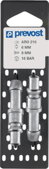 Pièces agricoles - Pièce pneumatique - Raccord rapide à sertir 10mm