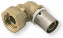 Coudes à sertir écrou tournant pour tuyau PER 16x20mm filetage 3/4" (par 1)