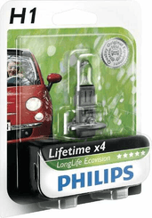 Pièces agricoles - Eclairage - Ampoule halogène H1 12V 55W P14.5s blanc Philips