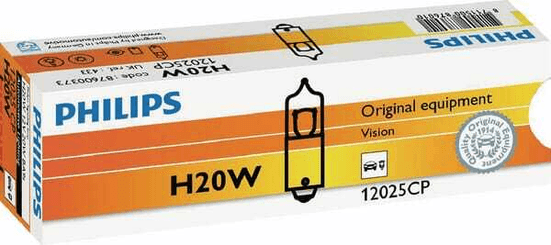 Pièces agricoles - Eclairage - Ampoule conventionnelle H20W 12V 20W BA9s Philips