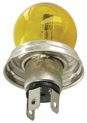 Pièces agricoles - Eclairage - Ampoule 12V 45/40W P45t jaune