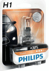 Pièces agricoles - Eclairage - Ampoule halogène H1 12V 55W P14.5s blanc Philips
