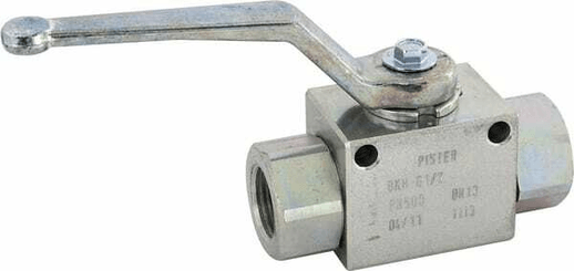 Pièces agricoles - Hydraulique - Vanne à bille 1/2" BSP+fix.