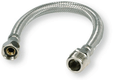 Flexible sanitaire Ø 8 mm mâle- femelle écrou tournant 3/8" 500 mm (par 1)