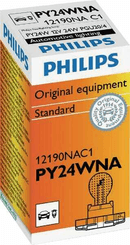 Pièces agricoles - Eclairage - Ampoule conventionnelle PY24W 12V 24W PG20/4 Philips