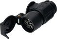Adaptateur court socle 13 fiches / 7 pôles, ISO 11446 (par 1)