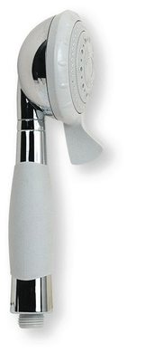 Plomberie - Joints et accessoires de plomberie - Douchette PMR chromée 3 jets + 1 mixte anticalcaire (par 1)