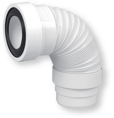 Plomberie - Joints et accessoires de plomberie - Pipe évacuation WC extensible droite (par 1)