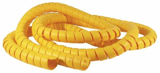 Pièces agricoles - Hydraulique - Spirale en plastique jaune 55-67