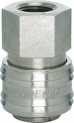 Pièces agricoles - Pièce pneumatique - Raccord rapide f.fem. BSP 3/8"