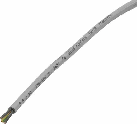 Pièces agricoles - Electricité - Câble 3x0,75mm² gris PVC au métre Helukabel