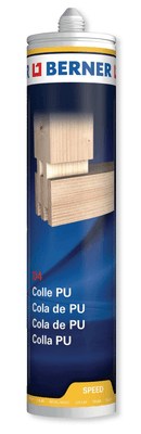 Plomberie - Joints et accessoires de plomberie - Colle-mastic PU Speed D4 cartouche 310 ML (par 1)