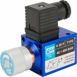 Pièces agricoles - Hydraulique - Limiteur de pression FOX K 53P