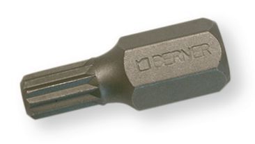 Boulonnerie, quincaillerie - Visserie boulonnerie - Embout de vissage entraînement 10 mm Ø 5 XZN (12 pans) longueur 75mm (par 1)