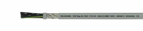 Pièces agricoles - Electricité - PVC flex Câble 2x1MM blinde