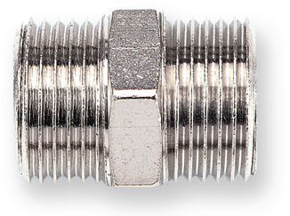 Plomberie - Joints et accessoires de plomberie - Adaptateur mâle-mâle 1/2" - 1/2" (par 1)