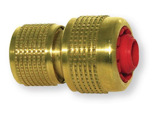 Plomberie - Joints et accessoires de plomberie - Racord rapide femelle avec clapet pour tuyau diamètre 19 (par 1)