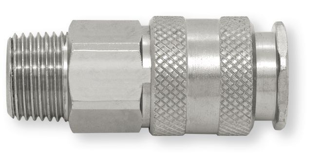 Plomberie - Joints et accessoires de plomberie - Coupleur gros modèle filetage mâle 3/8" (par 1)